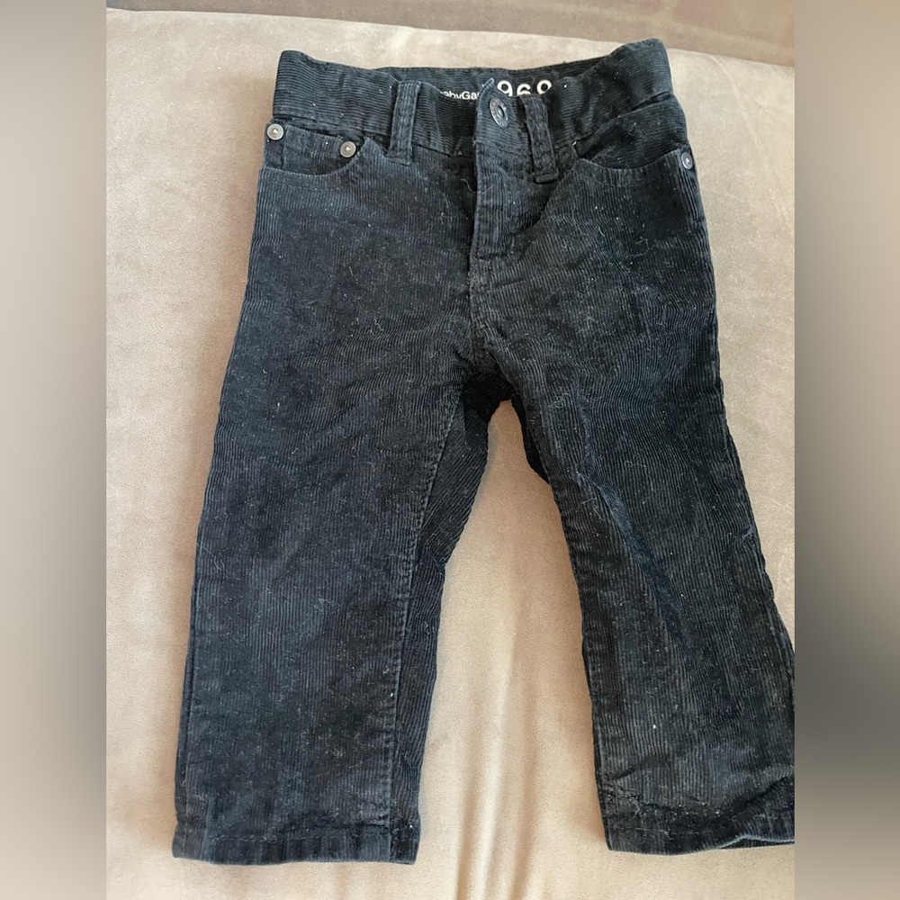 Black Corduroy Pants Skinny Fit